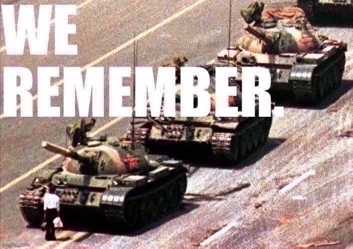 Why study history? To remember. | image tagged in tiananmen square we remember | made w/ Imgflip meme maker