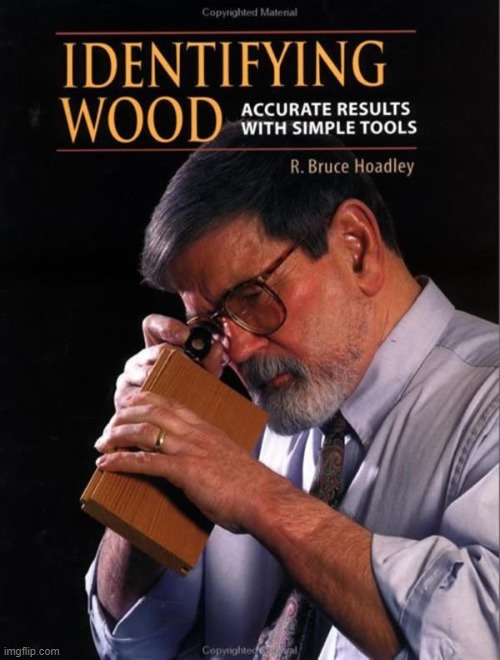 Identifying Wood | image tagged in identifying wood | made w/ Imgflip meme maker