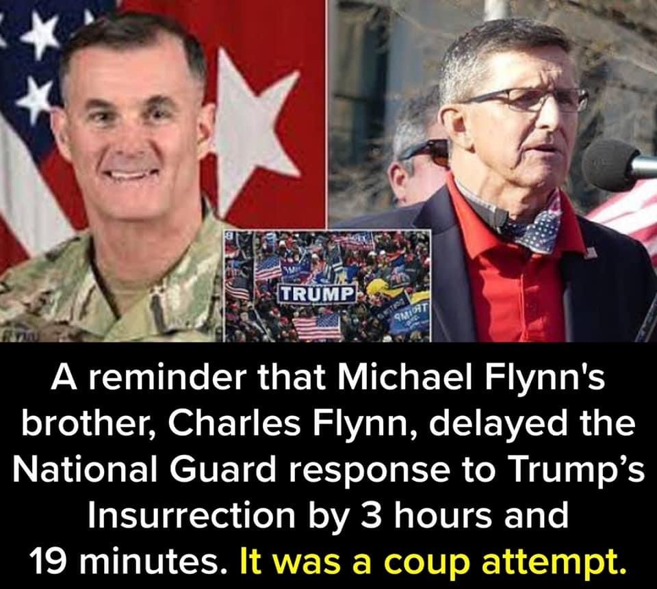 Michael Flynn coup attempt Blank Meme Template