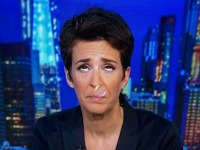 High Quality Ugly crying Rachel Maddow 2 Blank Meme Template