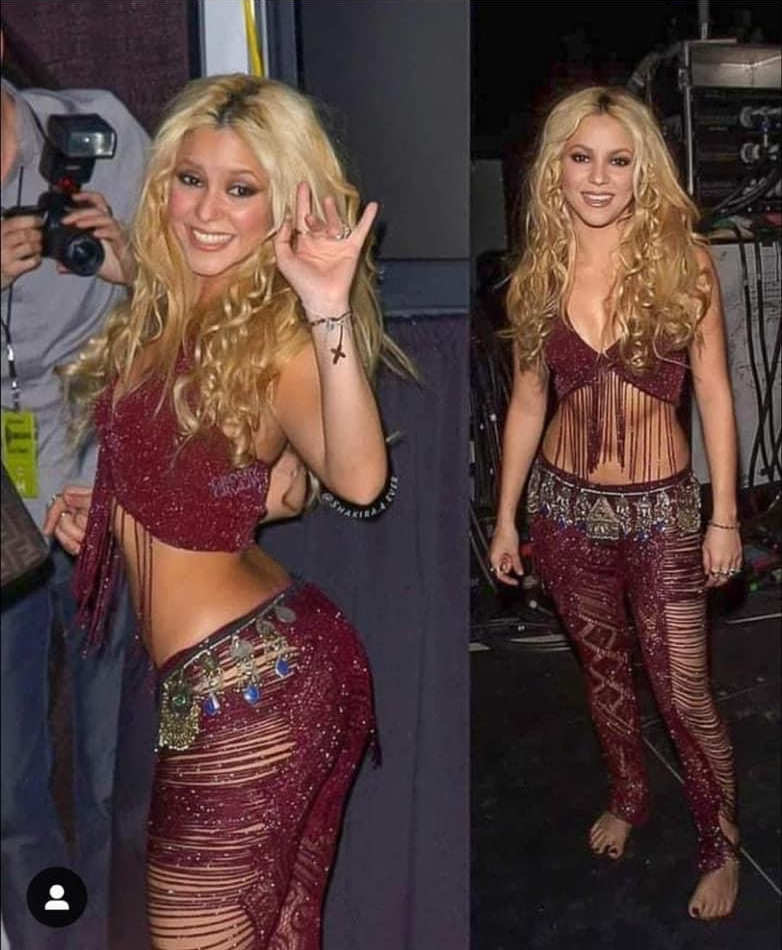 High Quality Shakira booty Blank Meme Template
