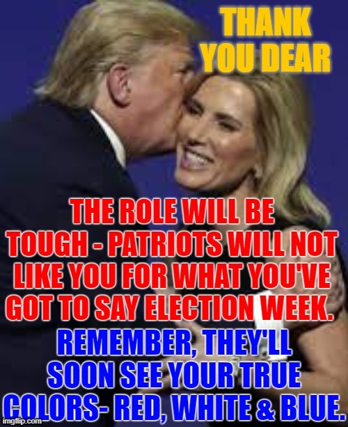 Laura Ingraham - Patriot Christian Soldier. | image tagged in god wins,trump,lauran ingraham,you'll love how this movie ends,2021 | made w/ Imgflip meme maker
