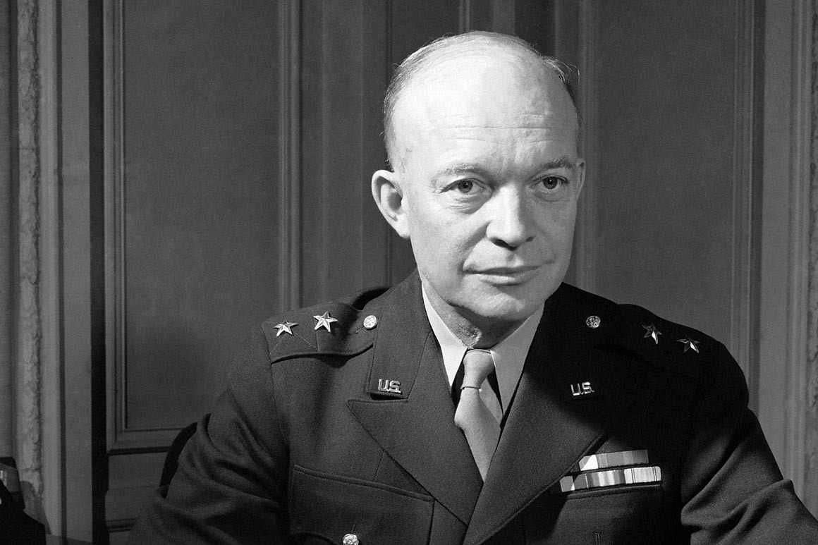 Dwight Eisenhower Blank Meme Template