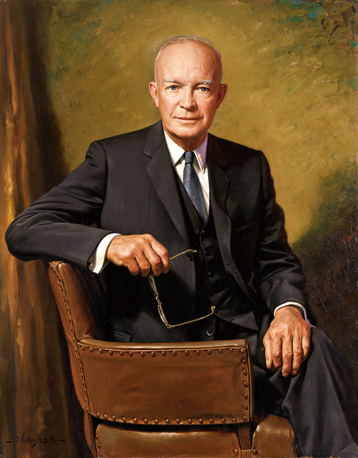 Dwight Eisenhower Blank Meme Template