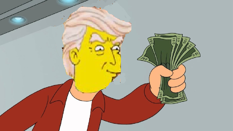 High Quality Take Trump's Money Blank Meme Template