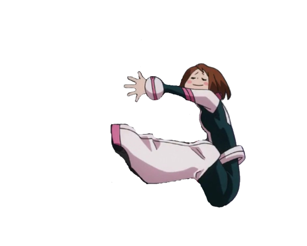 High Quality uraraka hug Blank Meme Template