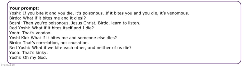 made w/ Imgflip meme maker