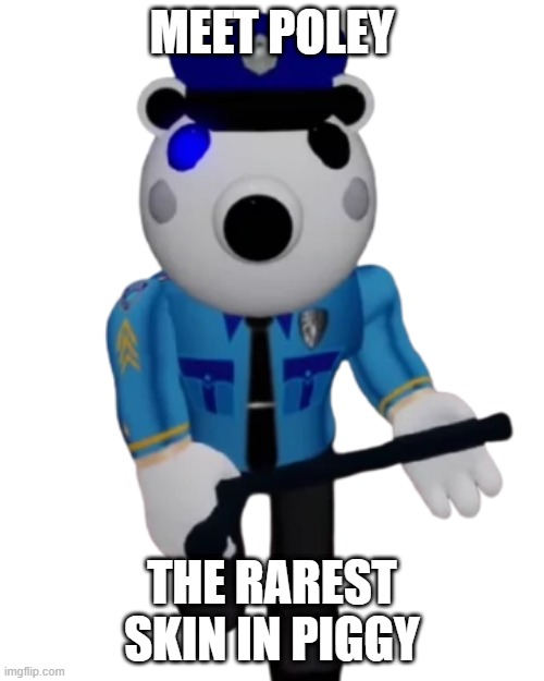 What is the rarest skin in Roblox Piggy?