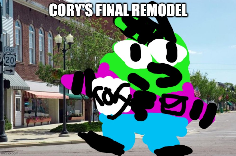 Red apples are gross. Cory's clones are red apples now | CORY'S FINAL REMODEL | made w/ Imgflip meme maker