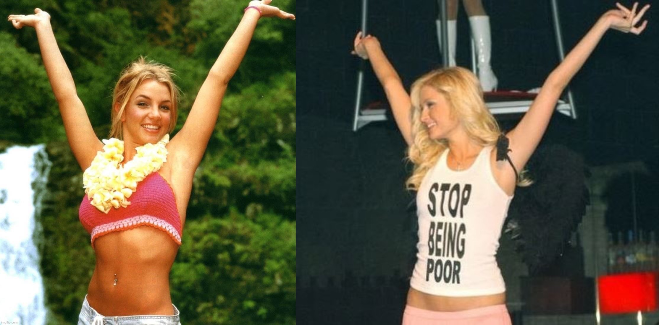 Who did it better? | image tagged in britney spears arms raised,stop being poor,britney spears,britney,leave britney alone,funny memes | made w/ Imgflip meme maker
