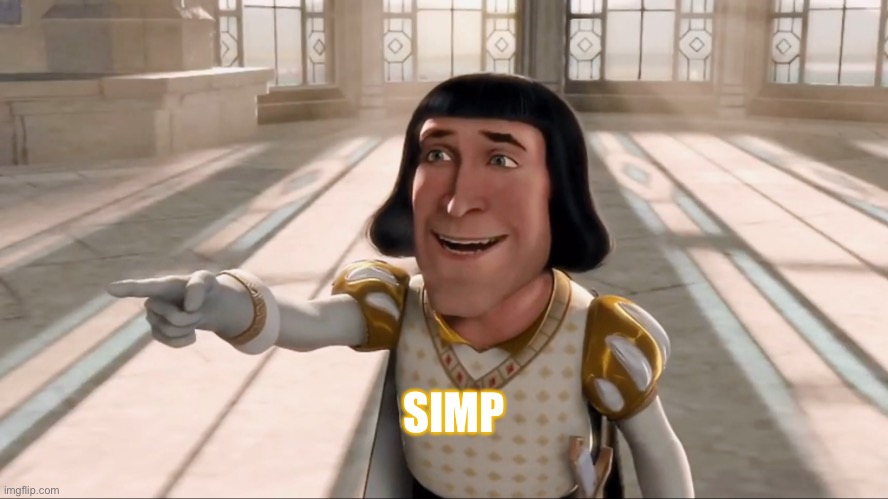 Simp Blank Meme Template