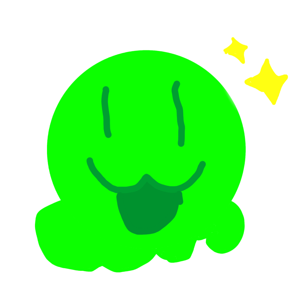 High Quality Happy slime Blank Meme Template