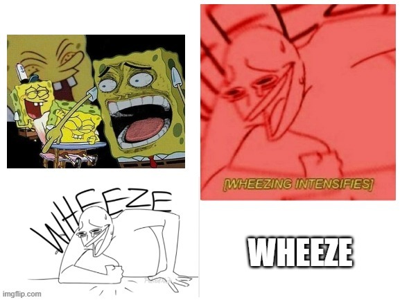 ULTIMATE WHEEZE | image tagged in ultimate wheeze | made w/ Imgflip meme maker