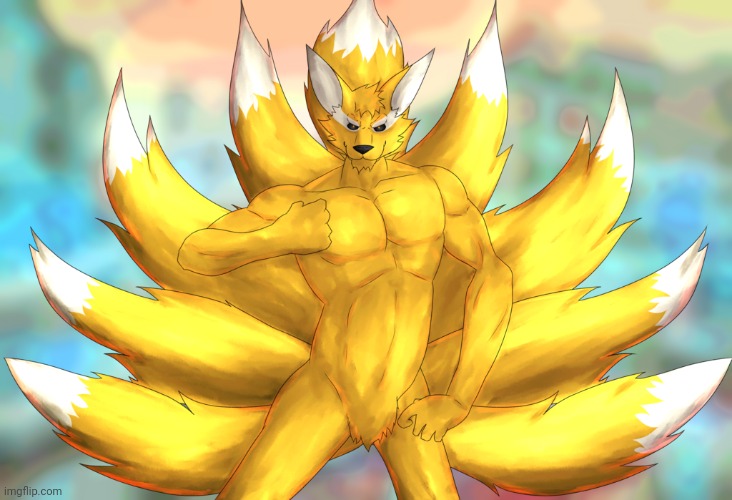 image tagged in ninetales giorno pose | made w/ Imgflip meme maker