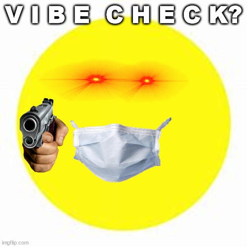 vibecheck??? | V I B E  C H E C K? | image tagged in memes,vibe check | made w/ Imgflip meme maker