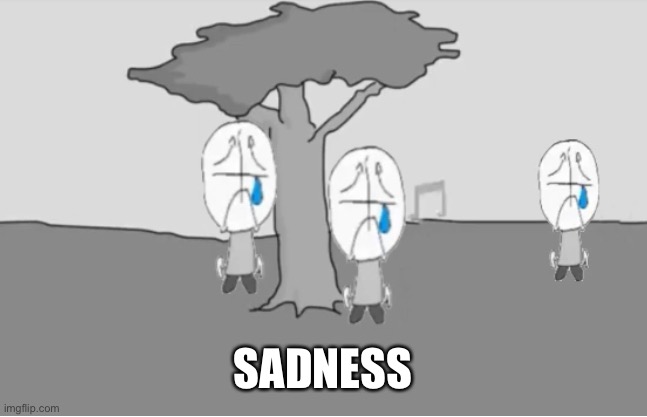 Sadness Combat | SADNESS | image tagged in sadness combat | made w/ Imgflip meme maker