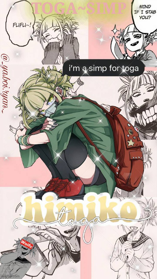 Toga~simp temp Blank Meme Template