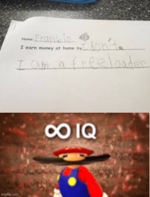 :D | image tagged in infinite iq | made w/ Imgflip meme maker