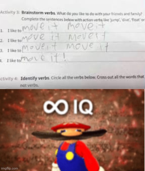 image tagged in infinite iq | made w/ Imgflip meme maker