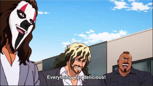 Bullet Club Tiger Mask W Everything was delicious! Blank Meme Template