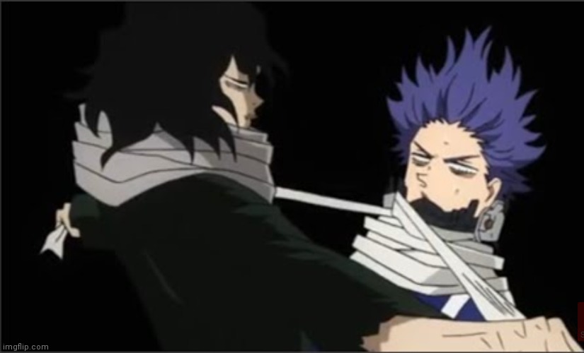 A Shinso and Aizawa Moment | image tagged in my hero academia | made w/ Imgflip meme maker