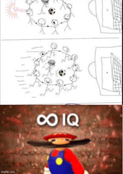 How to win every football match | image tagged in infinite iq | made w/ Imgflip meme maker