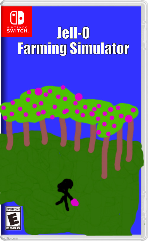Sorry of you are british and speak british english | Jell-O Farming Simulator | image tagged in e | made w/ Imgflip meme maker