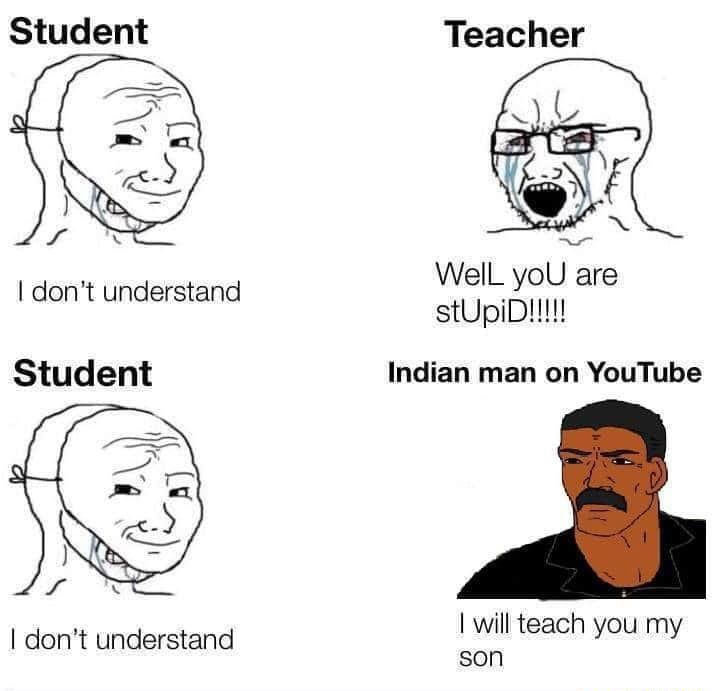 Indian man on Youtube Blank Meme Template