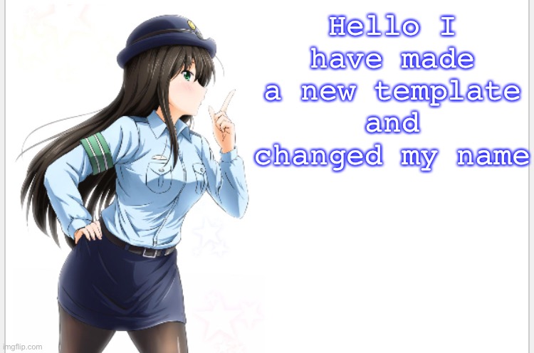 Anime_Awesomeness AP announcement template | Hello I have made a new template and changed my name | image tagged in anime_awesomeness ap announcement template | made w/ Imgflip meme maker