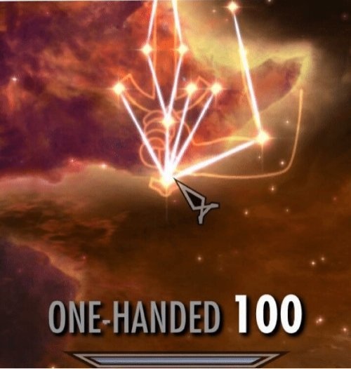 High Quality One-handed 100 Blank Meme Template