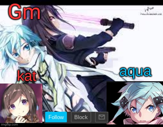 fem kirito | Gm | image tagged in fem kirito | made w/ Imgflip meme maker