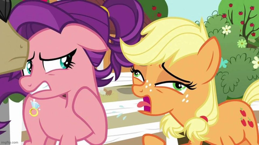 Applejack has Coronavirus! | image tagged in applejack coughing | made w/ Imgflip meme maker