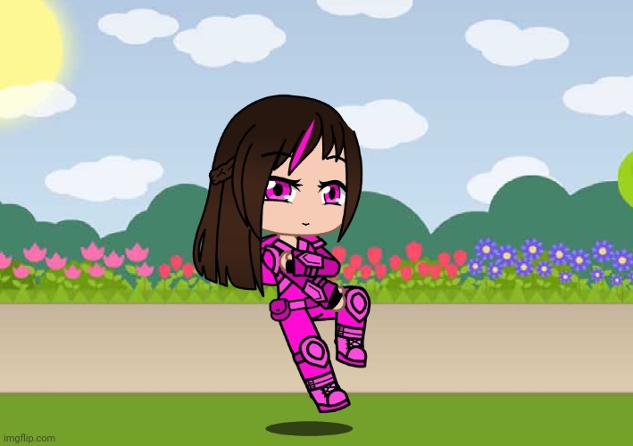 New Ninja Oc: Her Name Is Cassia | image tagged in gacha life | made w/ Imgflip meme maker