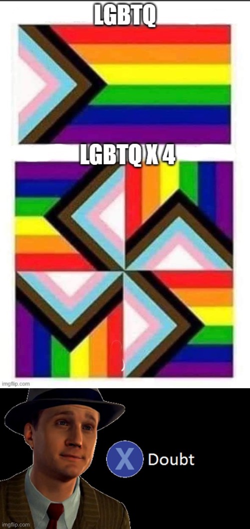 The guy who thinks this is really stupid | image tagged in l a noire press x to doubt | made w/ Imgflip meme maker