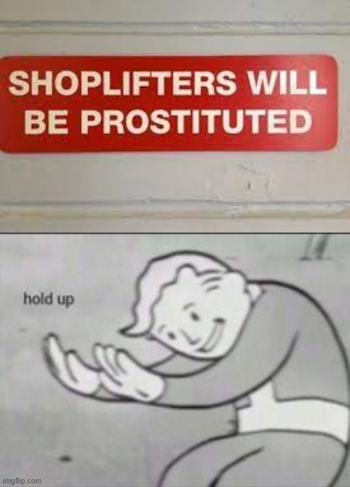 image tagged in fallout hold up | made w/ Imgflip meme maker