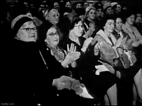 ◄► Reaction: Applause (from Monty Python) | image tagged in applause,comment,reaction | made w/ Imgflip meme maker