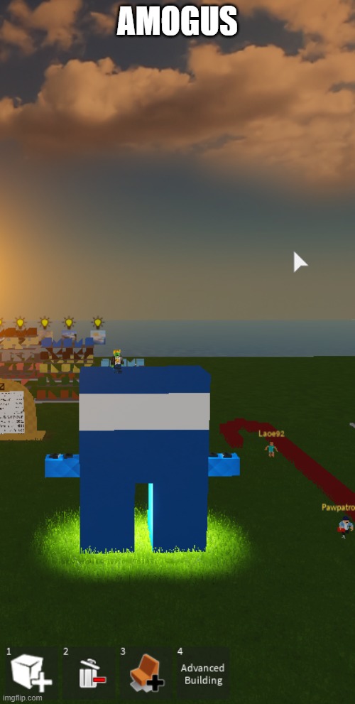 MSMG_NO_SITEMODS roblox sus Memes & GIFs - Imgflip