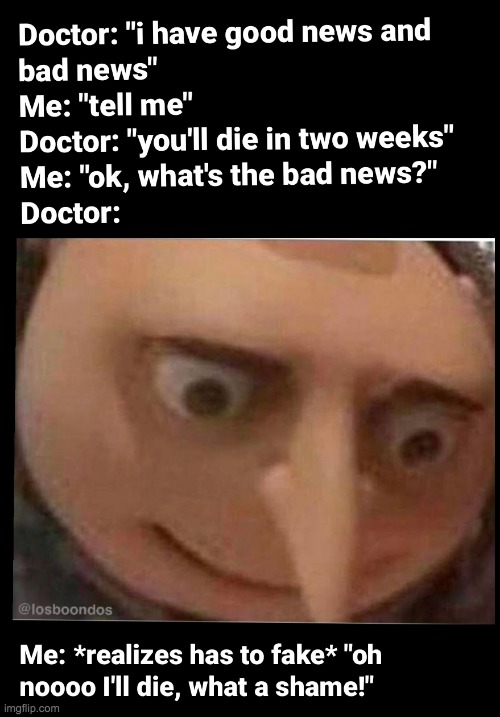 Oh umm...what a shame... | image tagged in memes,lol,funny,doctor,suicide,dark humor | made w/ Imgflip meme maker