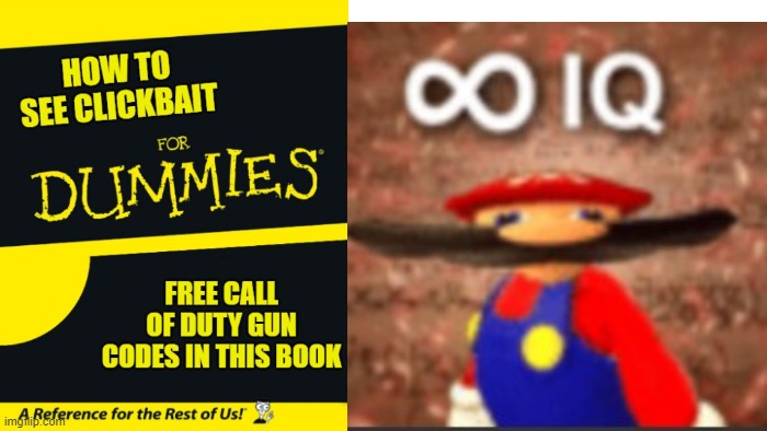 ... | image tagged in dumb mario,book of idiots | made w/ Imgflip meme maker