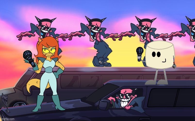 Mixmellow still trying to find his pal Cream til he encountered a familiar foe | made w/ Imgflip meme maker