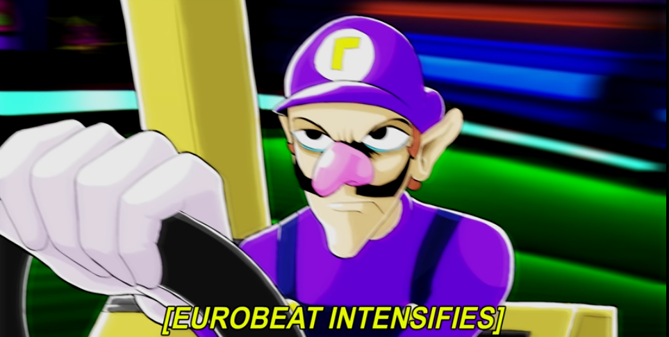 High Quality [Eurobeat Intensifies] Blank Meme Template