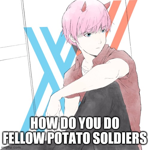 J02_69-420 | HOW DO YOU DO FELLOW POTATO SOLDIERS | image tagged in j02_69-420 | made w/ Imgflip meme maker