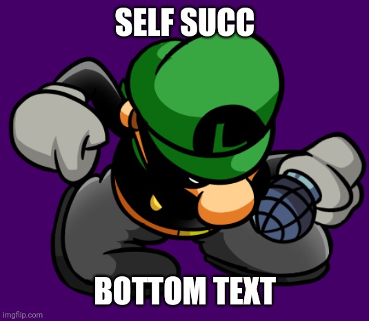 Help me get MSMG back to normal. Start posting dumb memes like we used to. It's our last hope. | SELF SUCC; BOTTOM TEXT | image tagged in self succ | made w/ Imgflip meme maker