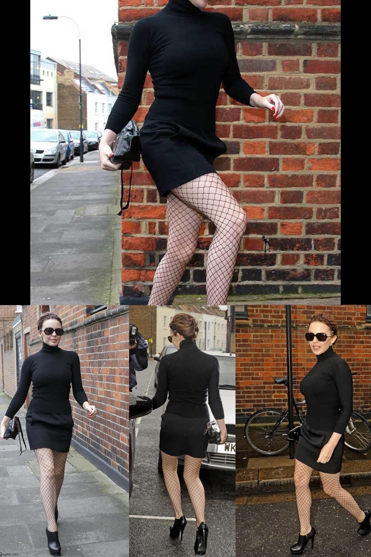 Kylie fishnet | image tagged in kylie fishnet | made w/ Imgflip meme maker