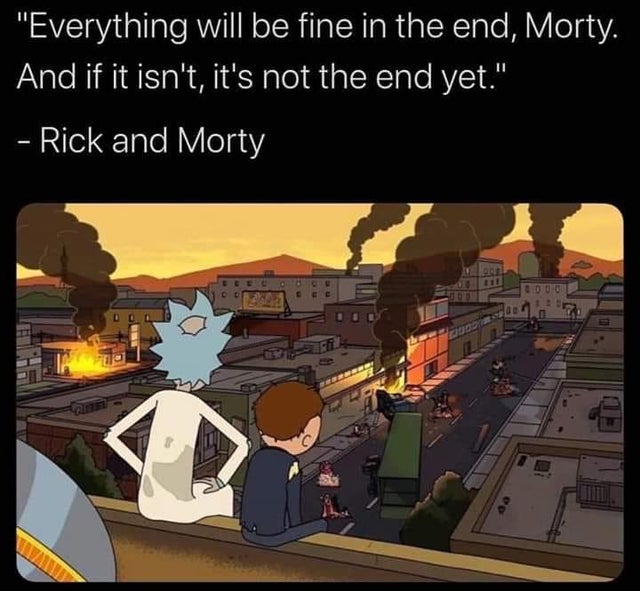 Rick and morty Blank Meme Template