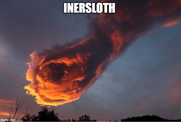 HAND OF GOD | INERSLOTH | image tagged in hand of god | made w/ Imgflip meme maker