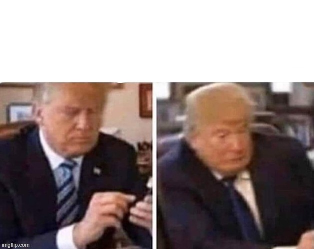 Trump "oh shit" | image tagged in trump oh shit | made w/ Imgflip meme maker