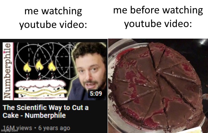 who's stupid watching this youtube video... | image tagged in memes,funny,cake,youtube,stupid,how | made w/ Imgflip meme maker