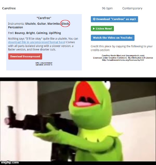 Kermit you have a new career choice | image tagged in kermit with a huge glock | made w/ Imgflip meme maker