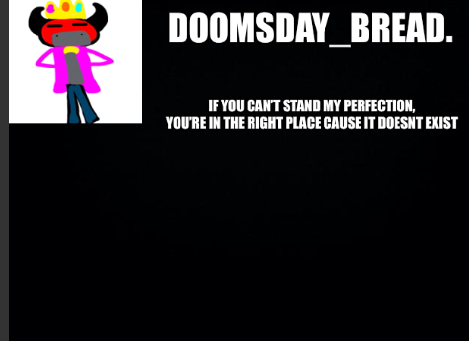 High Quality announcement of doom Blank Meme Template